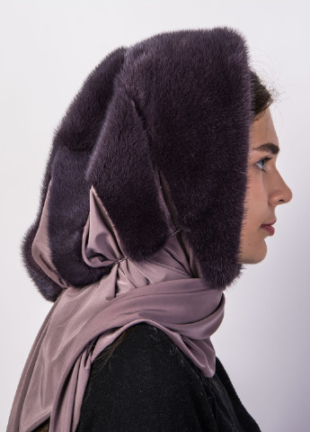 Жіночий норкову хустку на голову Меховой Стиль паук (246266664)