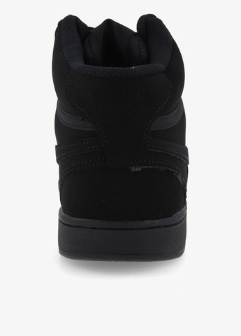 Черные демисезонные кроссовки Nike COURT VİSİON MİD