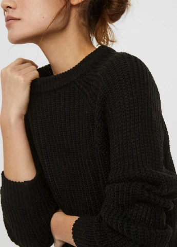 Чорний демісезонний светр Vero Moda