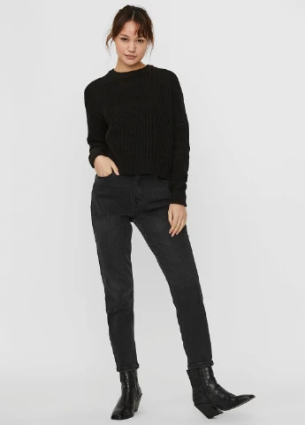 Чорний демісезонний светр Vero Moda