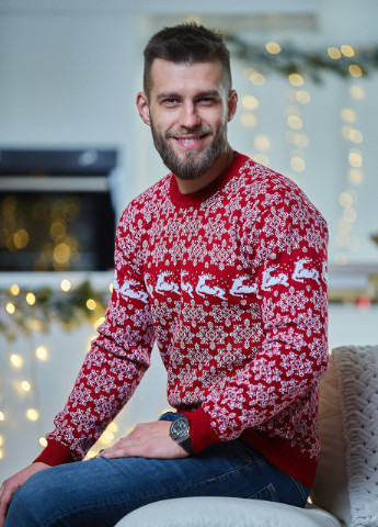 Чоловічий светр з оленями No Brand (255678051)