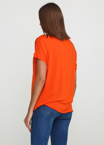 Оранжевая летняя футболка Altamira
