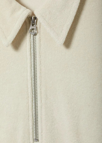 Песочная футболка-поло для мужчин Weekday однотонная