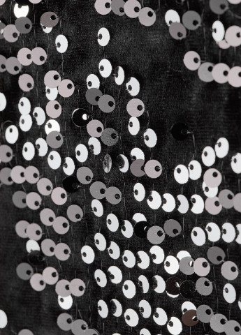 Черное кэжуал платье H&M однотонное