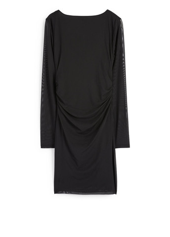 Чорна кежуал сукня силуетна C&A однотонна