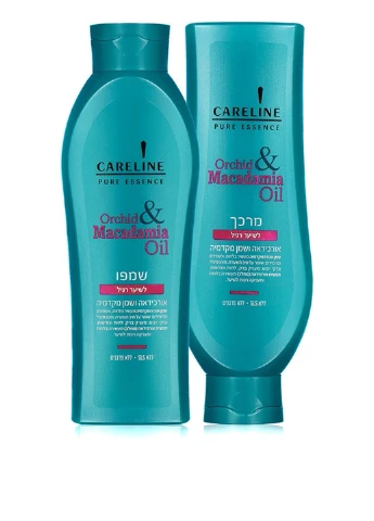 Шампунь Pure Essence для нормальных волос с маслом орхидеи и макадамии, 600 мл Careline (255357792)