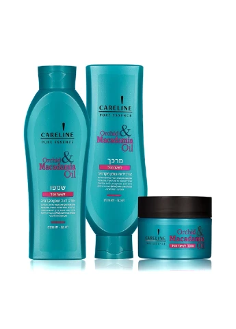 Шампунь Pure Essence для нормальных волос с маслом орхидеи и макадамии, 600 мл Careline (255357792)