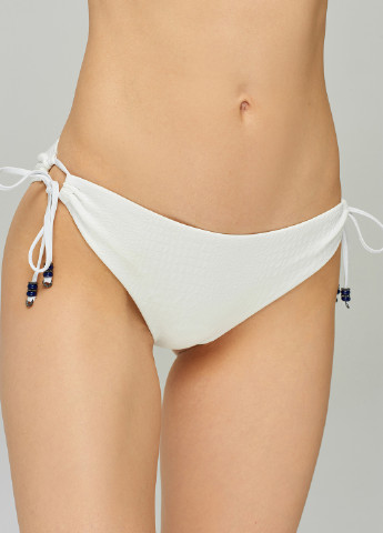 Белые купальные трусики-плавки однотонные Marc & André