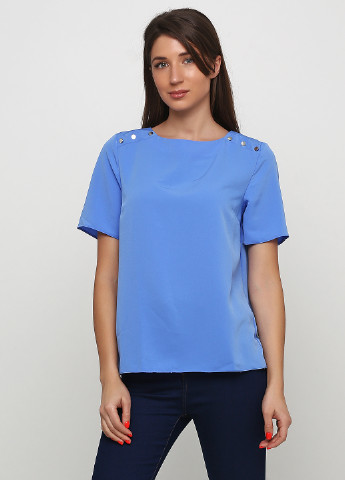 Голубая летняя блуза Dorothy Perkins