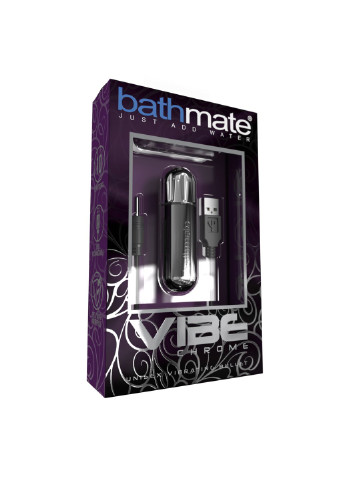Вибропуля Vibe Bullet Chrome, глубокая мощная вибрация Bathmate (254551154)