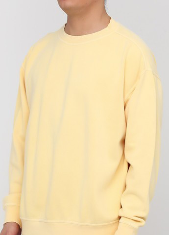 Жовтий світшот Blue 84 однотонний без декору (361959962)