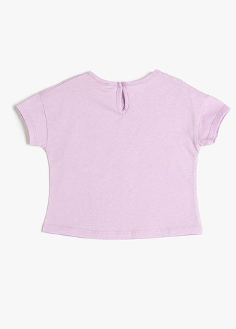 Світло-лілова літня футболка KOTON
