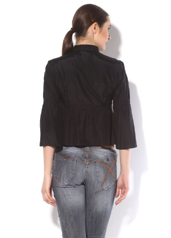 Чорна демісезонна блуза Moschino
