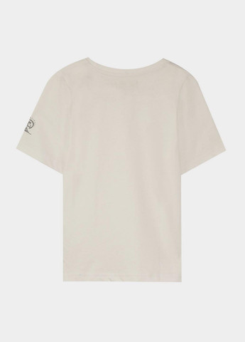 Белая летняя футболка Piazza Italia