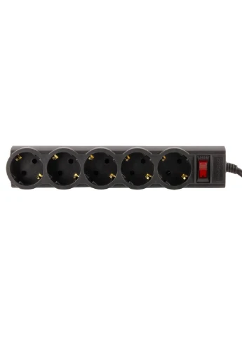 Фільтр живлення LP-X5 PREMIUM, 3m black (9584) LogicPower (251409413)