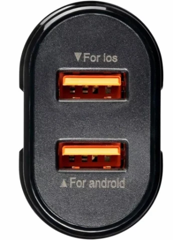 Зарядное устройство Pro Avangard GP-HC06 2USB 2.4A + Cable iPhone X Black (00000075587) Gelius (216637867)