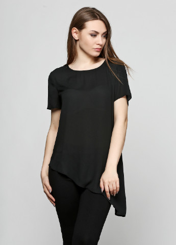 Чорна літня блуза Mosini couture