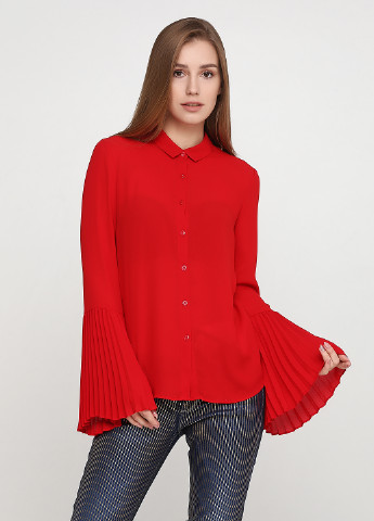 Красная демисезонная блуза Guess by Marciano