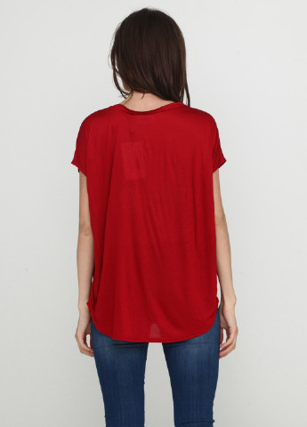 Красная летняя блуза ISAY