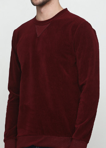 Свитшот Xagon Man - Прямой крой рисунок бордовый кэжуал - (155871623)
