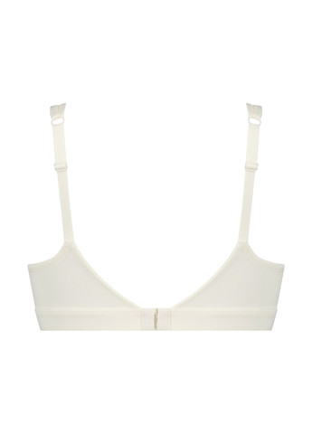 Білий мінімайзер бюстгальтер Hunkemoller без кісточок поліамід