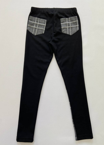 Комбинированные кэжуал демисезонные зауженные брюки Sasha