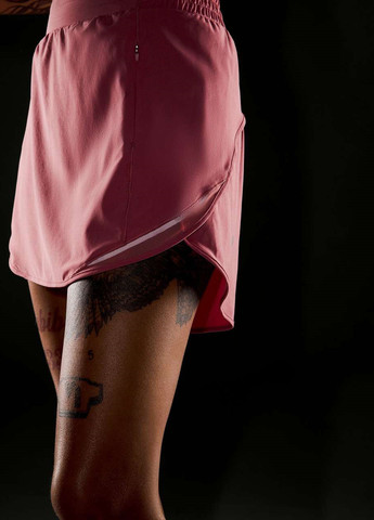 Розовая спортивная однотонная юбка Lululemon Athletica