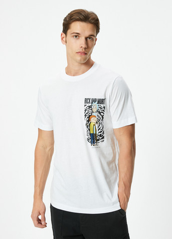 Белая футболка KOTON