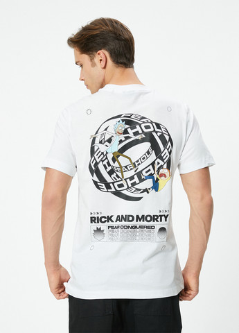 Белая футболка KOTON