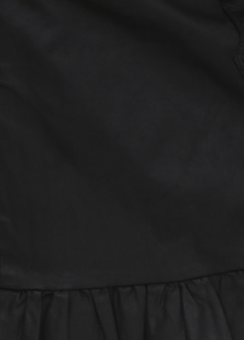 Черная кэжуал однотонная юбка IVY