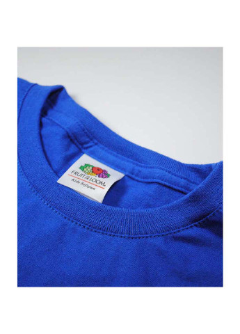 Синя демісезонна футболка Fruit of the Loom D061015051164