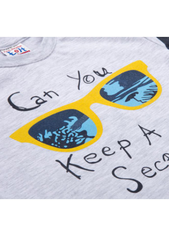 Синій літній костюм десткий e & h з окулярами (8776-104b-gray) E&H