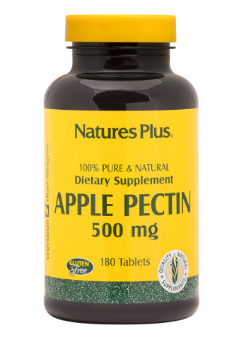 Яблучний Пектин, Nature's Plus, 500 мг, 180 Таблеток Natures Plus (228293237)