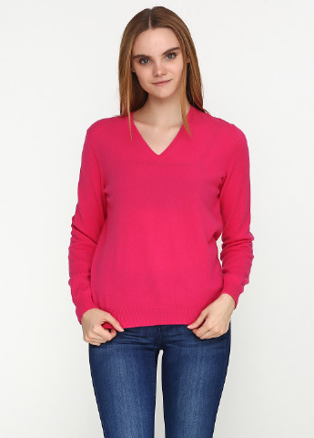 Розовый демисезонный пуловер пуловер Ralph Lauren
