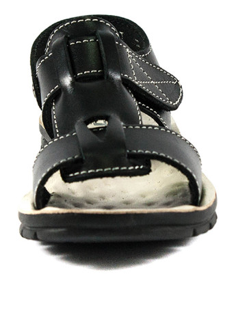 Черные кэжуал сандалии tibet на липучке