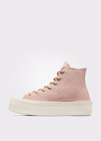 Розовые кеды Converse CHUCK TAYLOR ALL STAR с белой подошвой, с логотипом