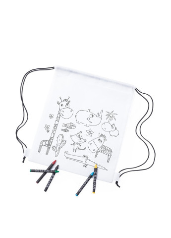 Сумка-мешок для раскрашивания с цветными карандашами Axpol (201318140)