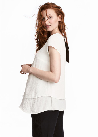Молочна літня блуза для вагітних H&M