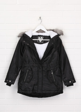 Черная зимняя куртка Cool Club