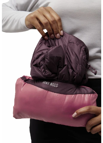 Фиолетовый демисезонный Пуховик Jack Wolfskin