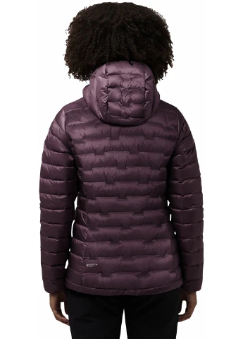 Фиолетовый демисезонный Пуховик Jack Wolfskin