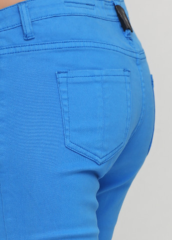 Голубые кэжуал демисезонные зауженные брюки Silvian Heach