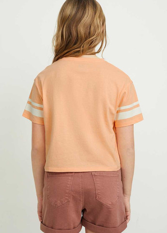 Комбинированная летняя футболка (4 шт.) C&A