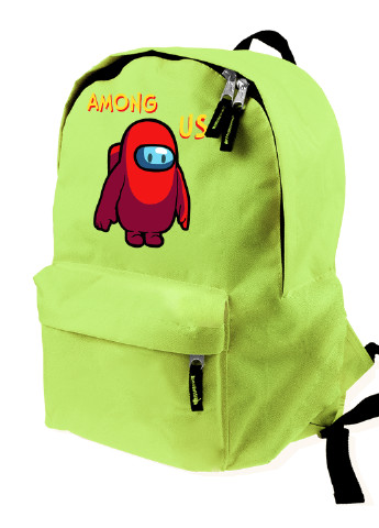 Детский рюкзак Амонг Ас Красный (Among Us Red) (9263-2411) MobiPrint (217075015)