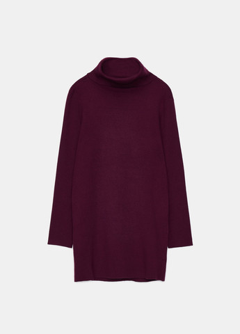 Темно-вишнева кежуал сукня сукня светр Mohito однотонна
