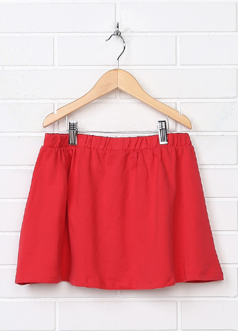 Красная кэжуал юбка LH мини
