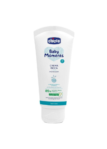 Дитячий крем живильний Baby Moments, 100 мл (10596.00) Chicco (254069497)