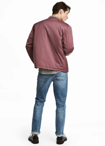 Синие демисезонные джинсы H&M