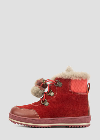 Красные кэжуал зимние ботинки Miracle