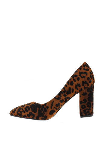 Туфлі L&M леопардові коричневі кежуали